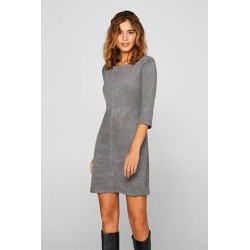 Robe fourreau en similicuir