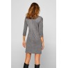 Robe fourreau en similicuir