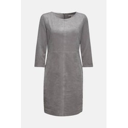 Robe fourreau en similicuir