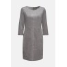 Robe fourreau en similicuir
